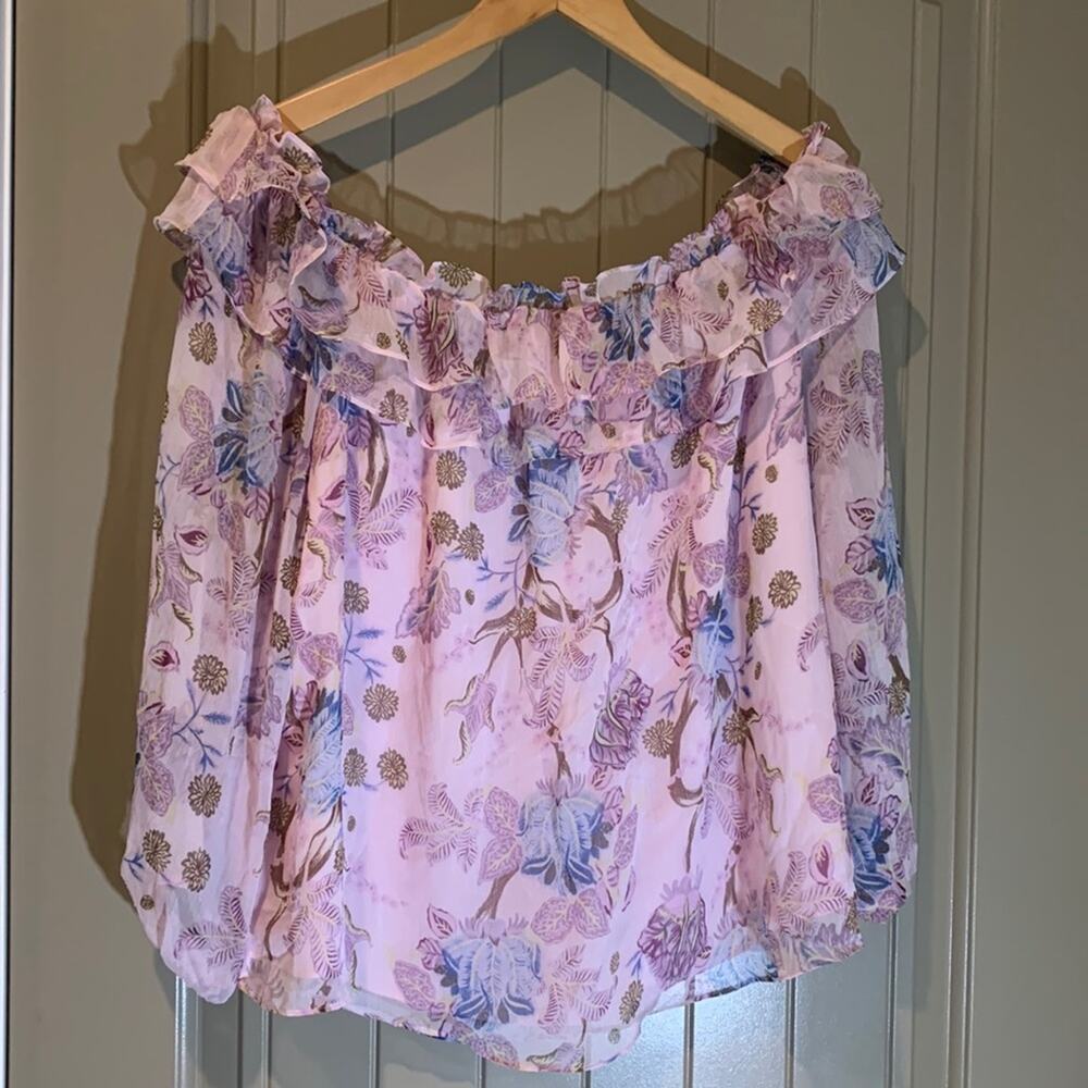 Vince Camuto Floral Off-Shoulder blouse